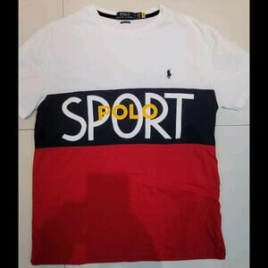 Ralph Lauren Polo Sport Tennis T-shirt Mens Medium